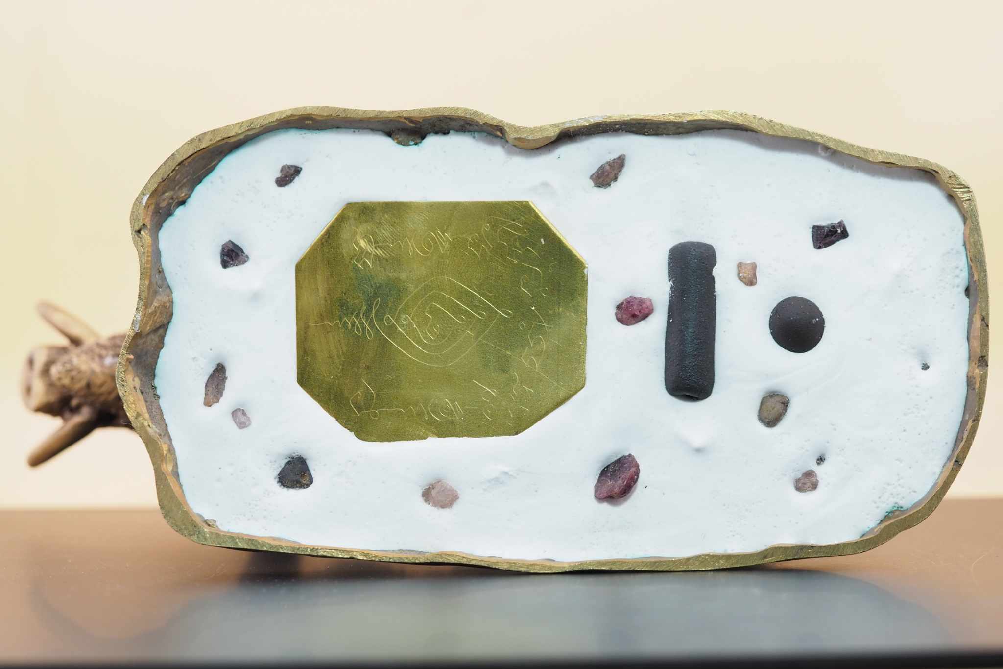 พญาวราหะ ราชาโชค ขนาดบูชาเนื้อโลหะสีมันปู พิธีเสาร์๕ ปีมะโรง