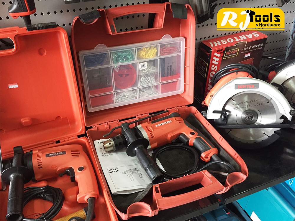 สว่านกระแทก 16 มม. (5/8”) Maktec MT814KSP + อุปกรณ์เสริม
