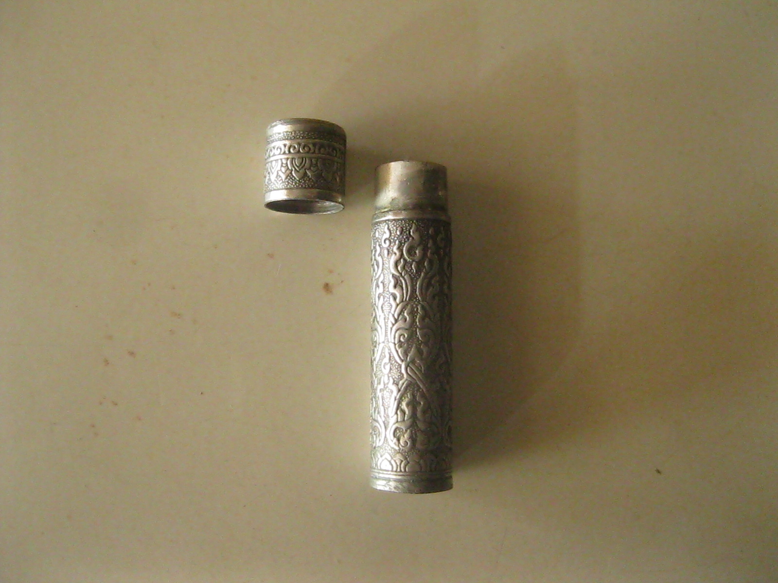 หลอดยาหอม ยาดมโบราณ ลายไทย (4115)