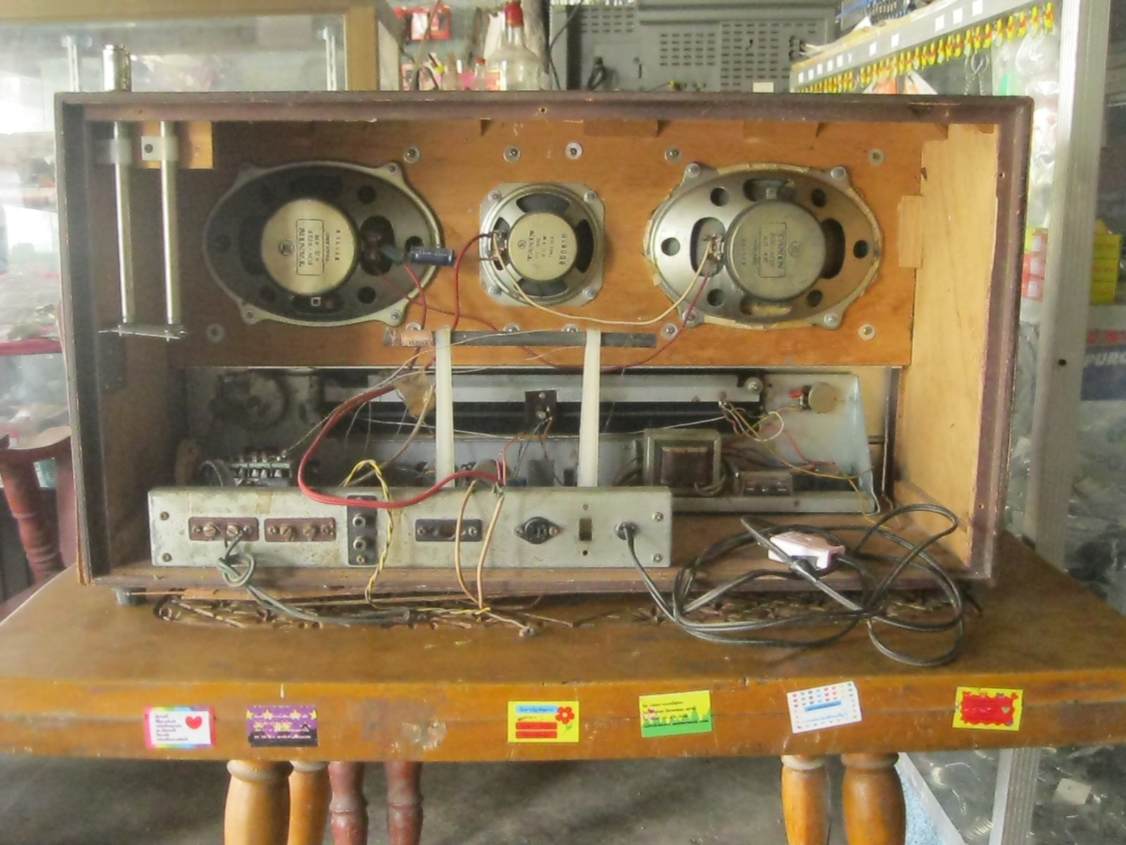 วิทยุโบราณ (ธานินทร์) TANIN รุ่น TF-2111 (4707)