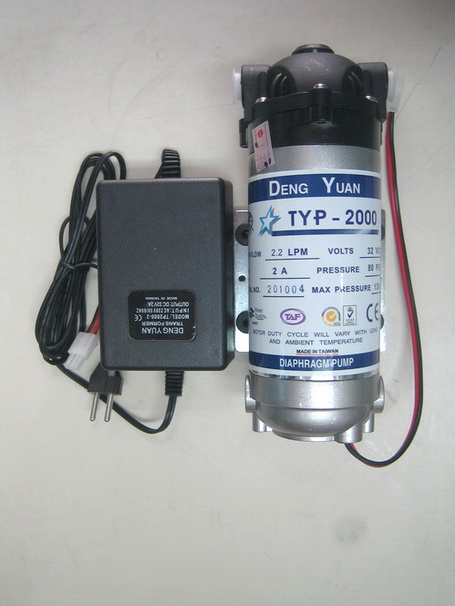 ปั๊มอัดเมมเบรน RO Deng Yuan 300 GPD