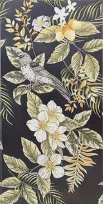 กระเบื้องภาพชุดลายดอกไม้ใบไม้ 60x120cm ทรอปิคอลดรีม8-B (TROPICAL DREAM8-B)