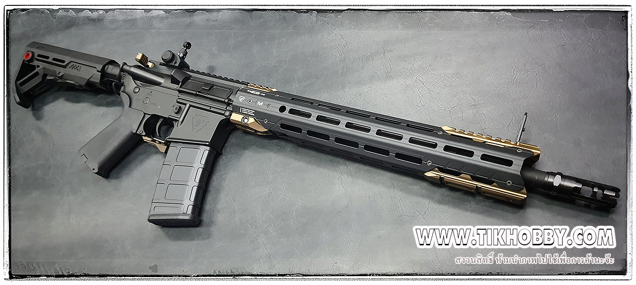 E&C 339 S2 FDE ปืนอัดลมไฟฟ้า จาก E&C Stirke Industries -GRIDLOK 15"