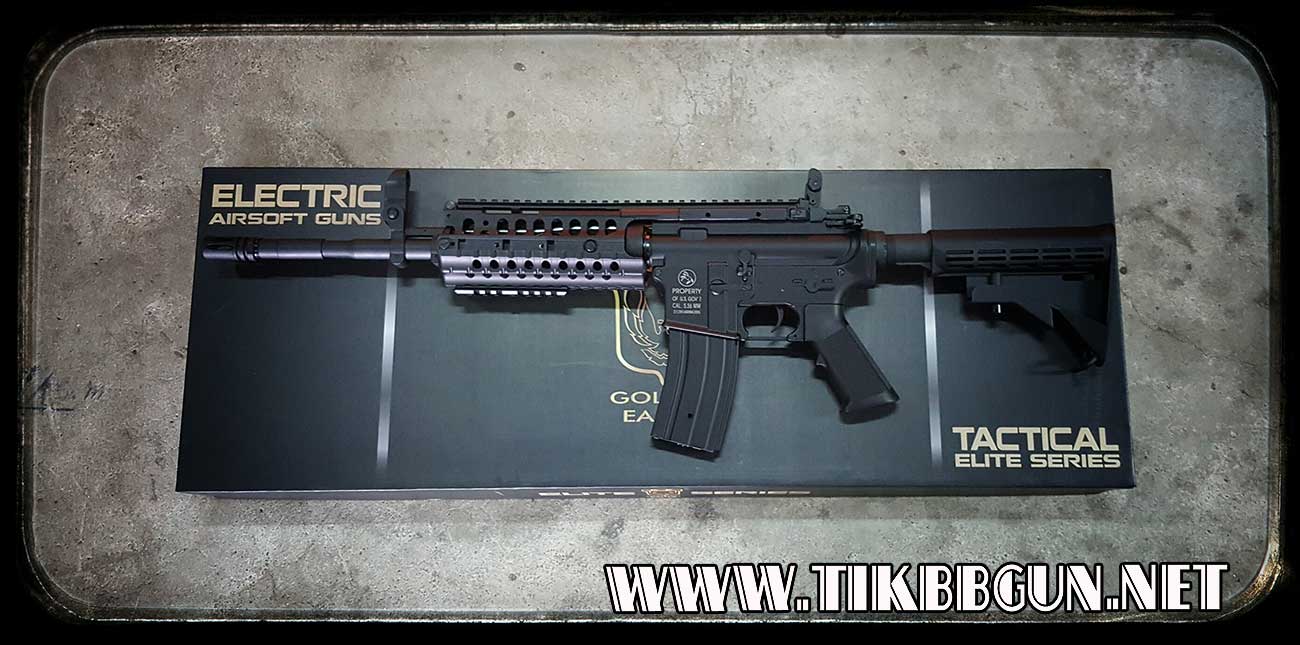 ปืนไฟฟ้าM4 S system บอดี้เหล็ก จาก จินกง FB6613