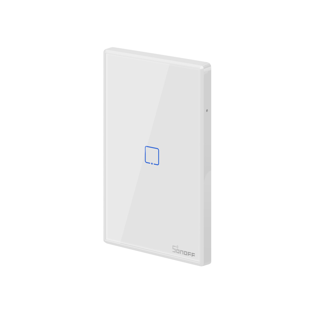Sonoff T2US 1 Gang (WiFi + RF 433 Mhz) White Touch Switch ( 1 Year Warranty )