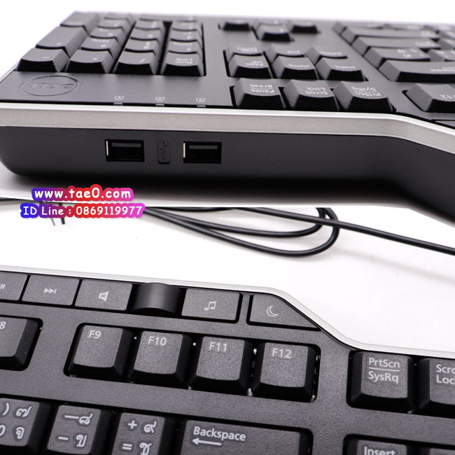 Dell KB522 Business Multimedia Keyboard (Thai / English) อะไหล่ ใหม่ แท้ ตรงรุ่น รับประกันศูนย์ Dell Thailand ราคาพิเศษ