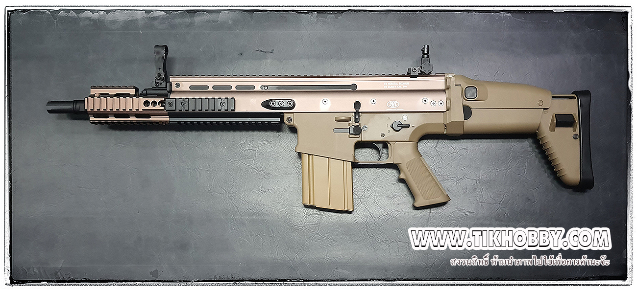 ปืนไฟฟ้ารุ่น SCAR H (830S) บอดี้เหล็ก จาก Double Bell Nobatt