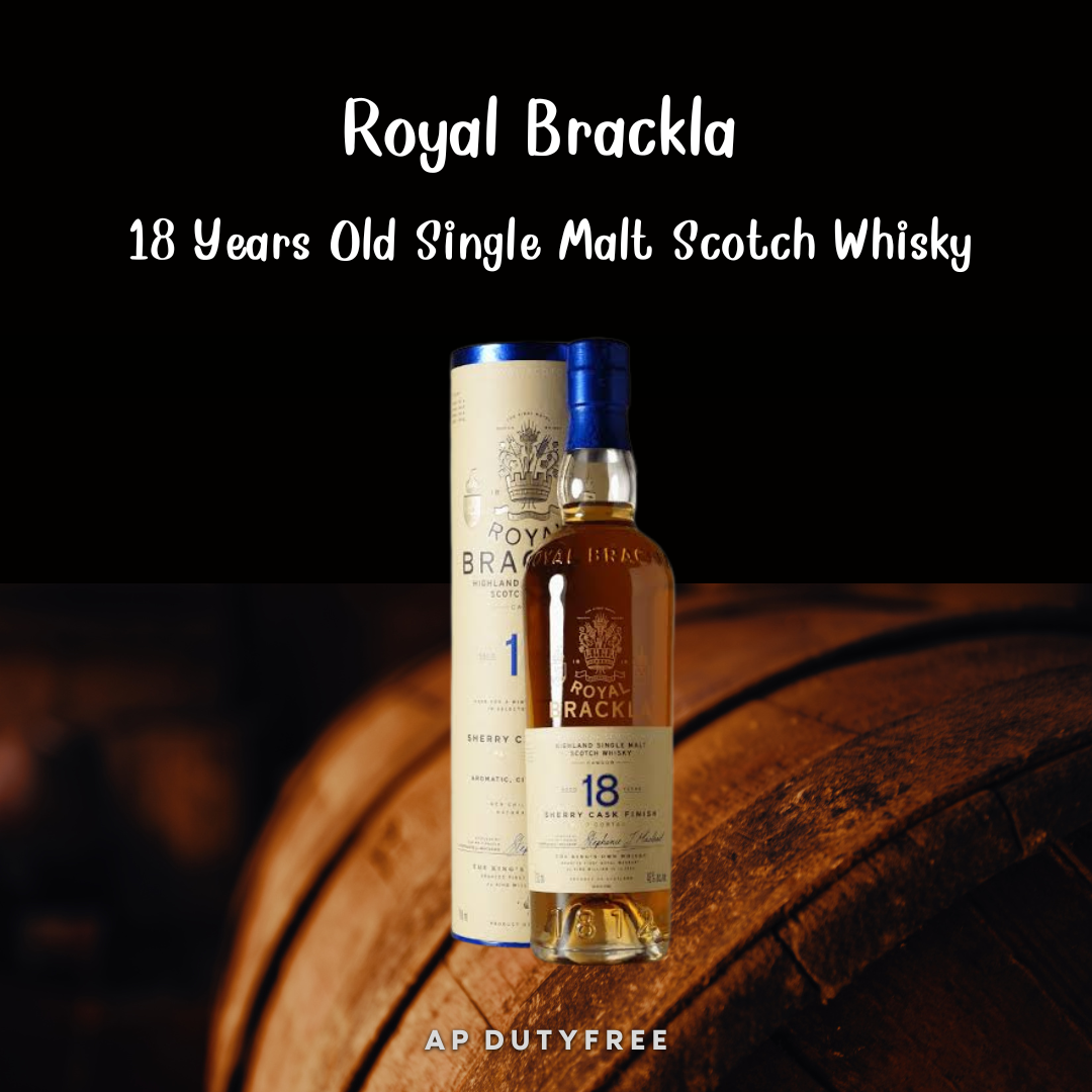 Royal Brackla 18 Year Old Single Malt Scotch Whisky 0.7 L