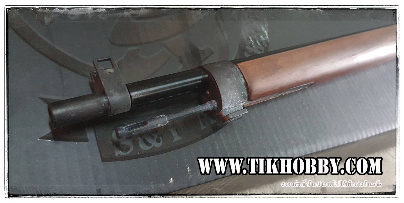 ปืนอัดลมเบาแบบชักยิงทีล่ะนัด รุ่น E38 หรือ T38 เหล็กจริง ไม้แท้ จาก S&T