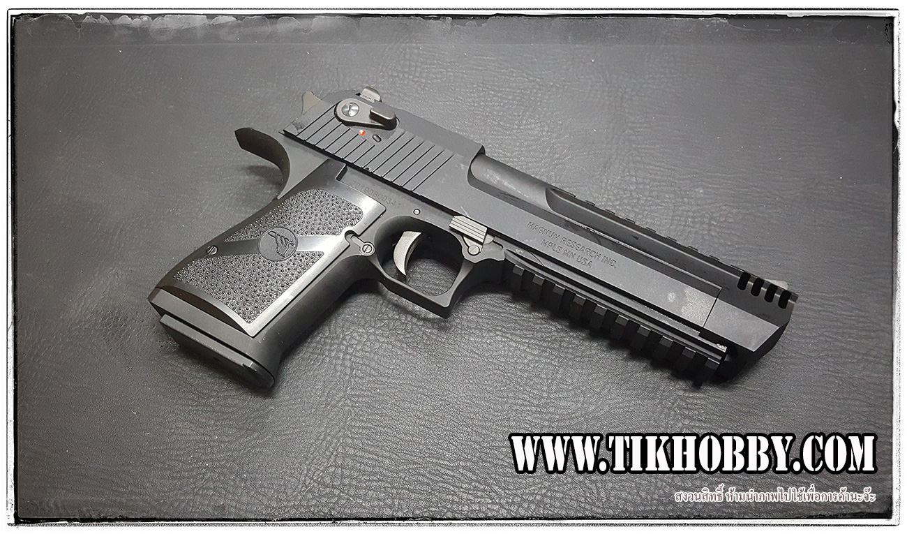 ปืนสั้นระบบแก๊สโบลว์แบล็ค รุ่น Desert Eagle L1 CyberGun สีดำ ระบบแก๊สทั่วไป