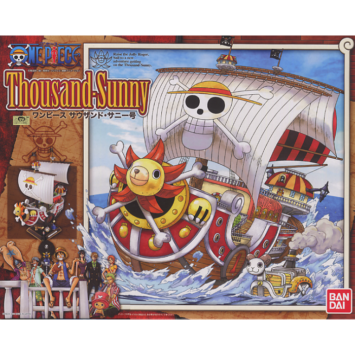 Thousand Sunny New World Version จากการ์ตูน One Piece ของแท้ BANDAI ใหญ่ สั่งตรง
