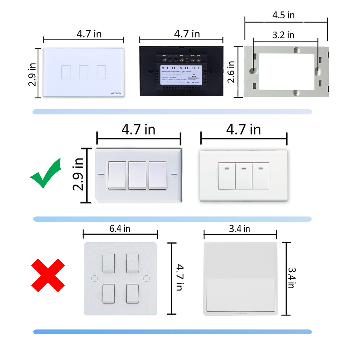 ATSIGN WiFi SWITCH 1 ช่อง
