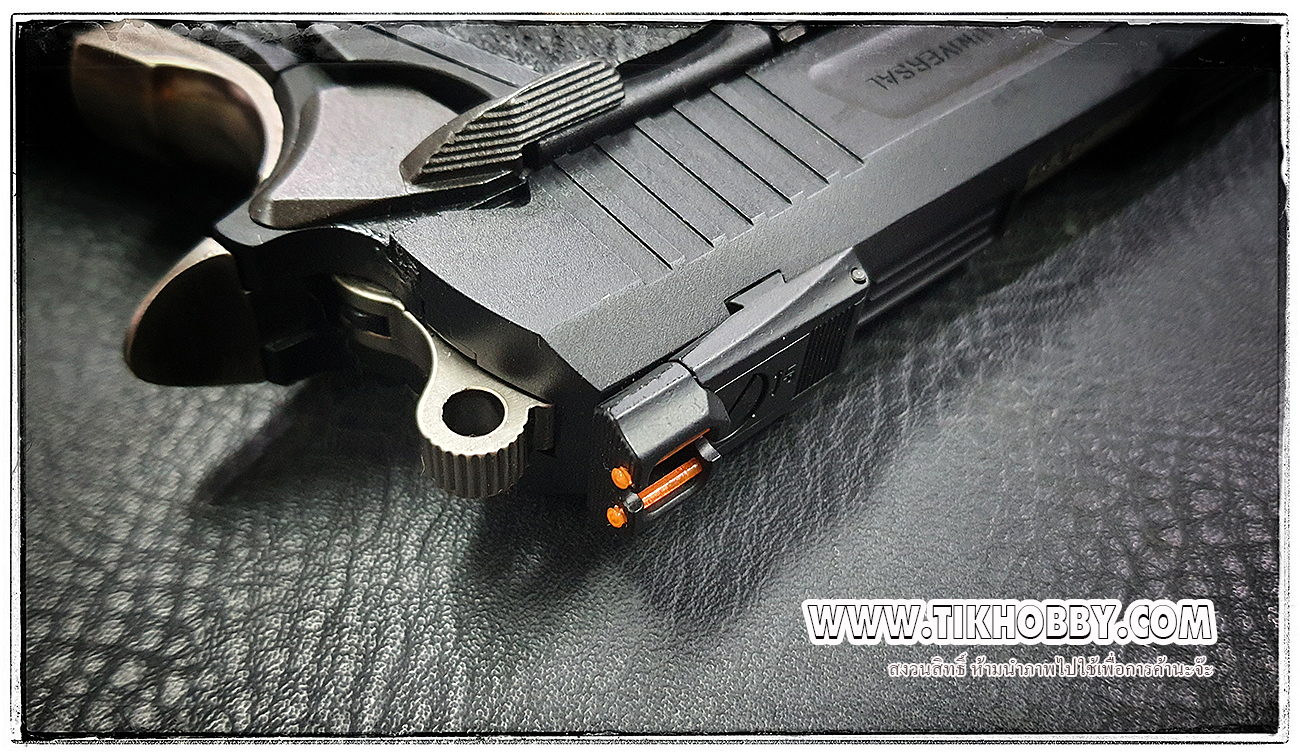 ปืนสั้นระบบแก๊สโบลว์แบล็ค รุ่น Hicapa 4.3 ALLOSAURUS สีดำ WE