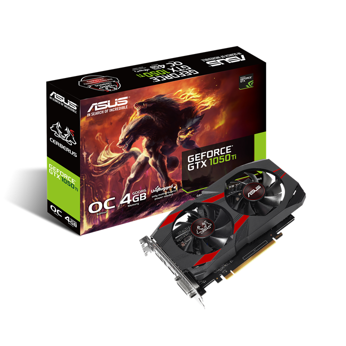 ASUS GTX 1050Ti OC DDR5