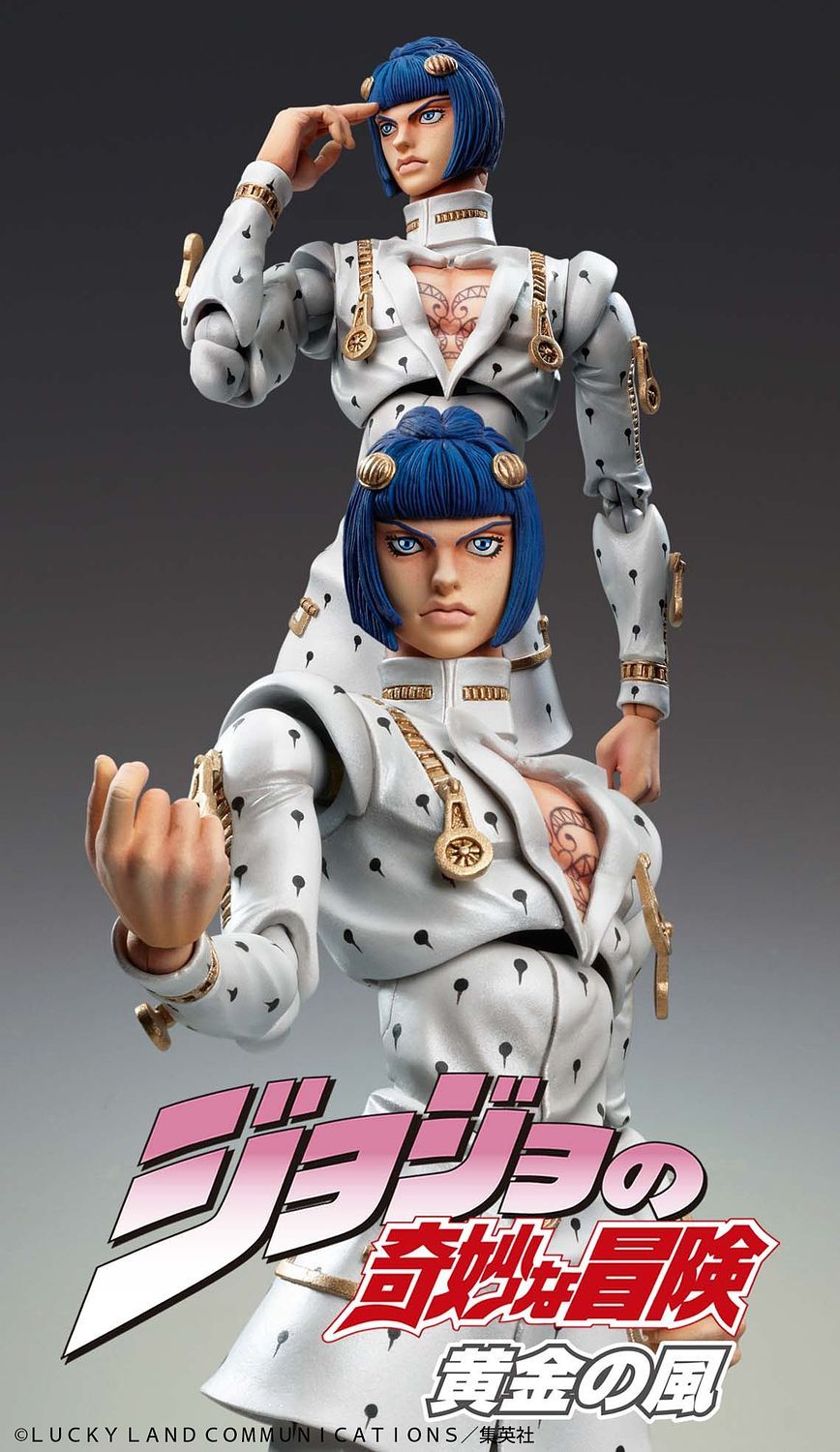 SUPER ACTION STATUE: BRUNO BUCCIARATI JOJO'S BIZARRE ADVENTURE PART 5 (REISSUE)