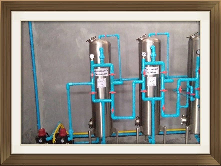 ถังกรองสแตนเลส12นิ้ว