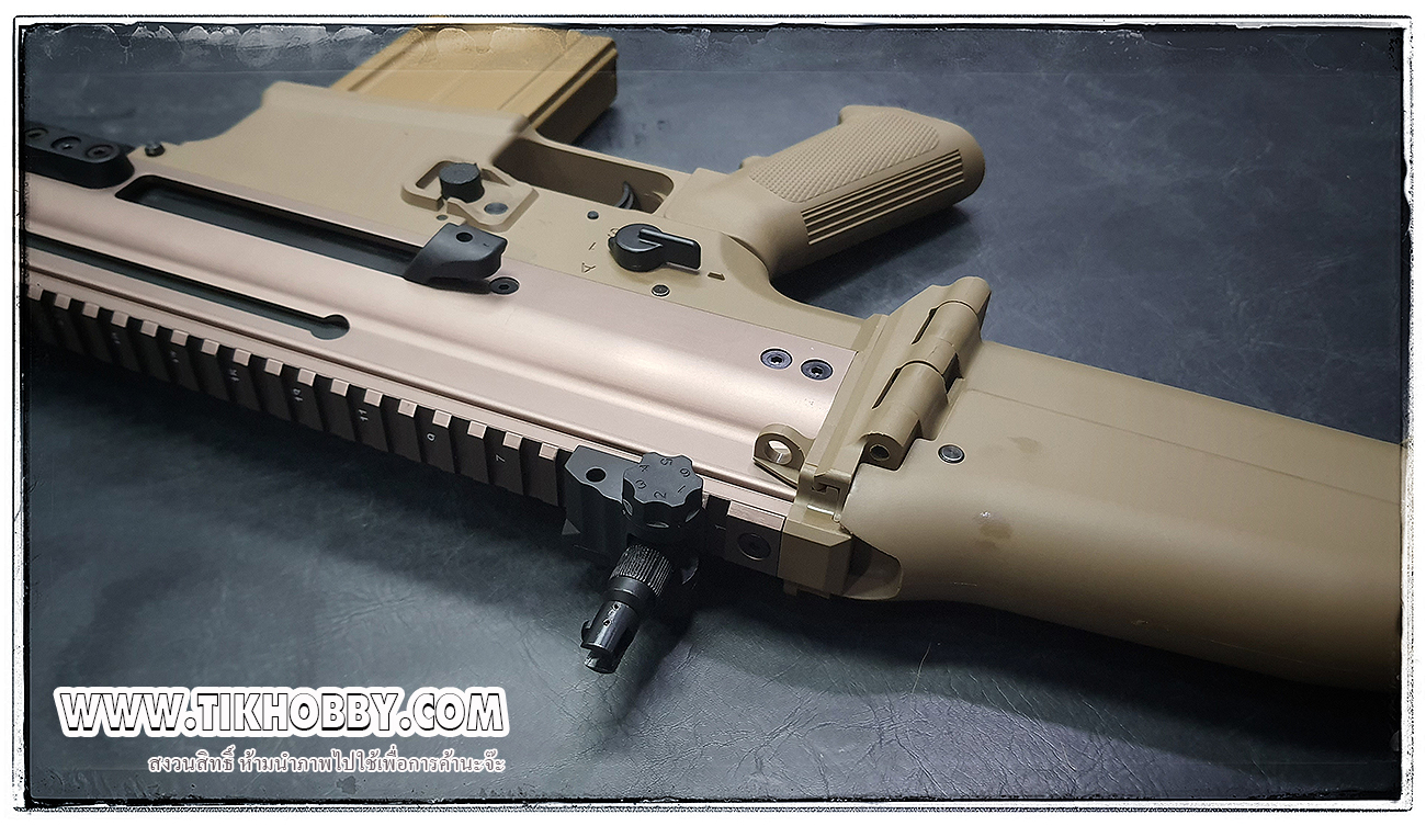 ปืนไฟฟ้ารุ่น SCAR H (830S) บอดี้เหล็ก จาก Double Bell Nobatt