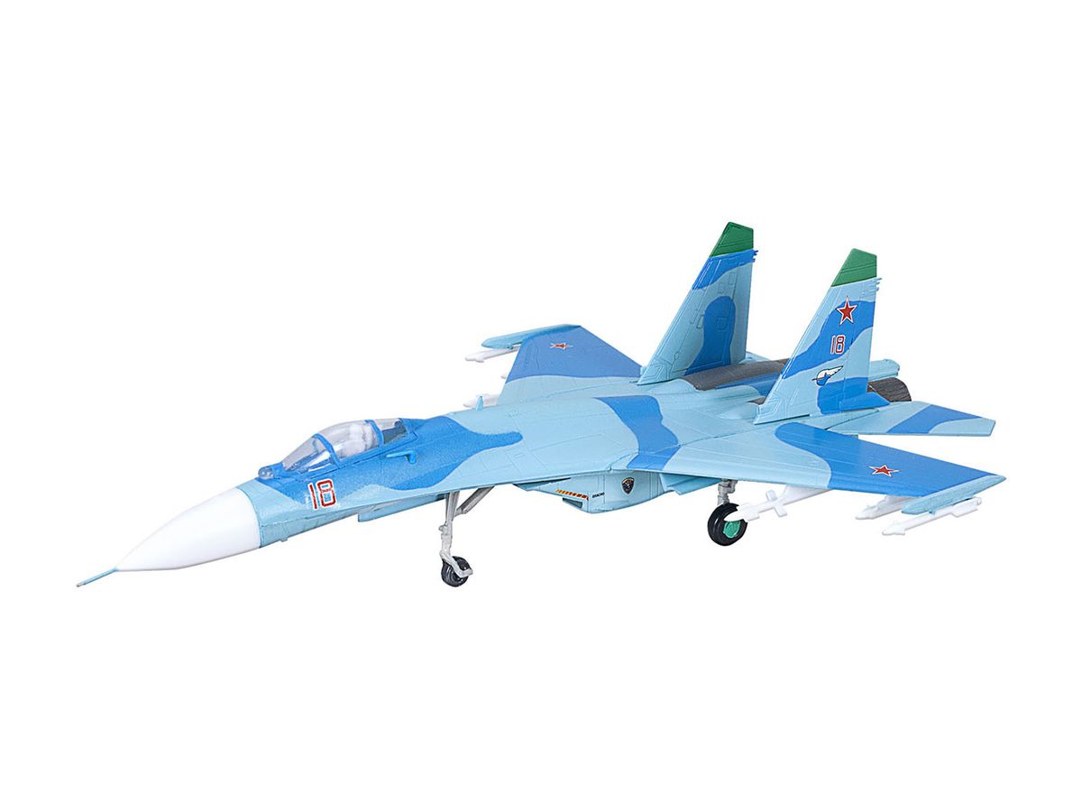 1/144 SUKHOI SU-27/SU-30 FLANKER FAMILY 1BOX 10PCS (REISSUE) F-Toys สินค้าขายยกกล่อง