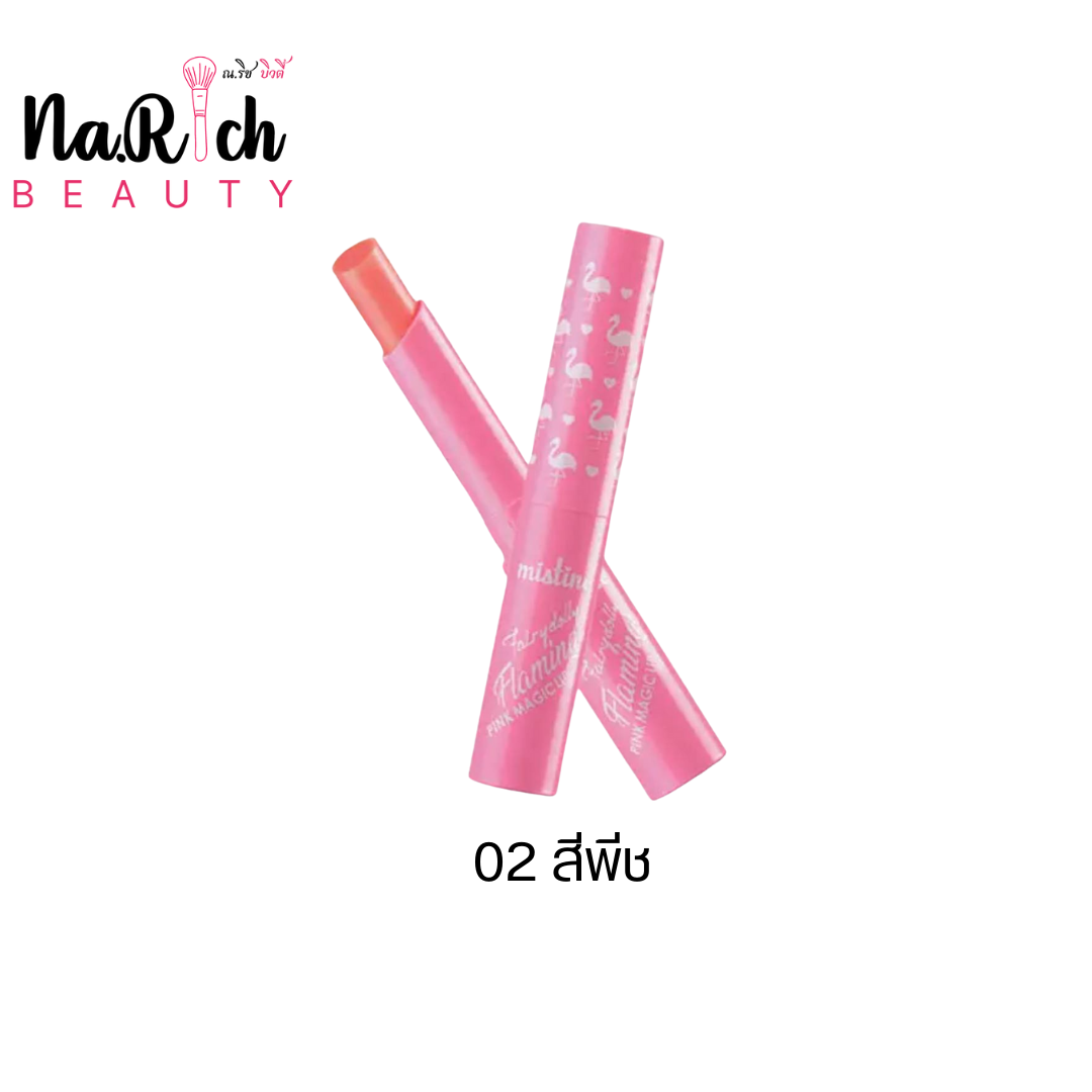 Mistine Fairy Dolly Flamingo Pink Magic Lip
