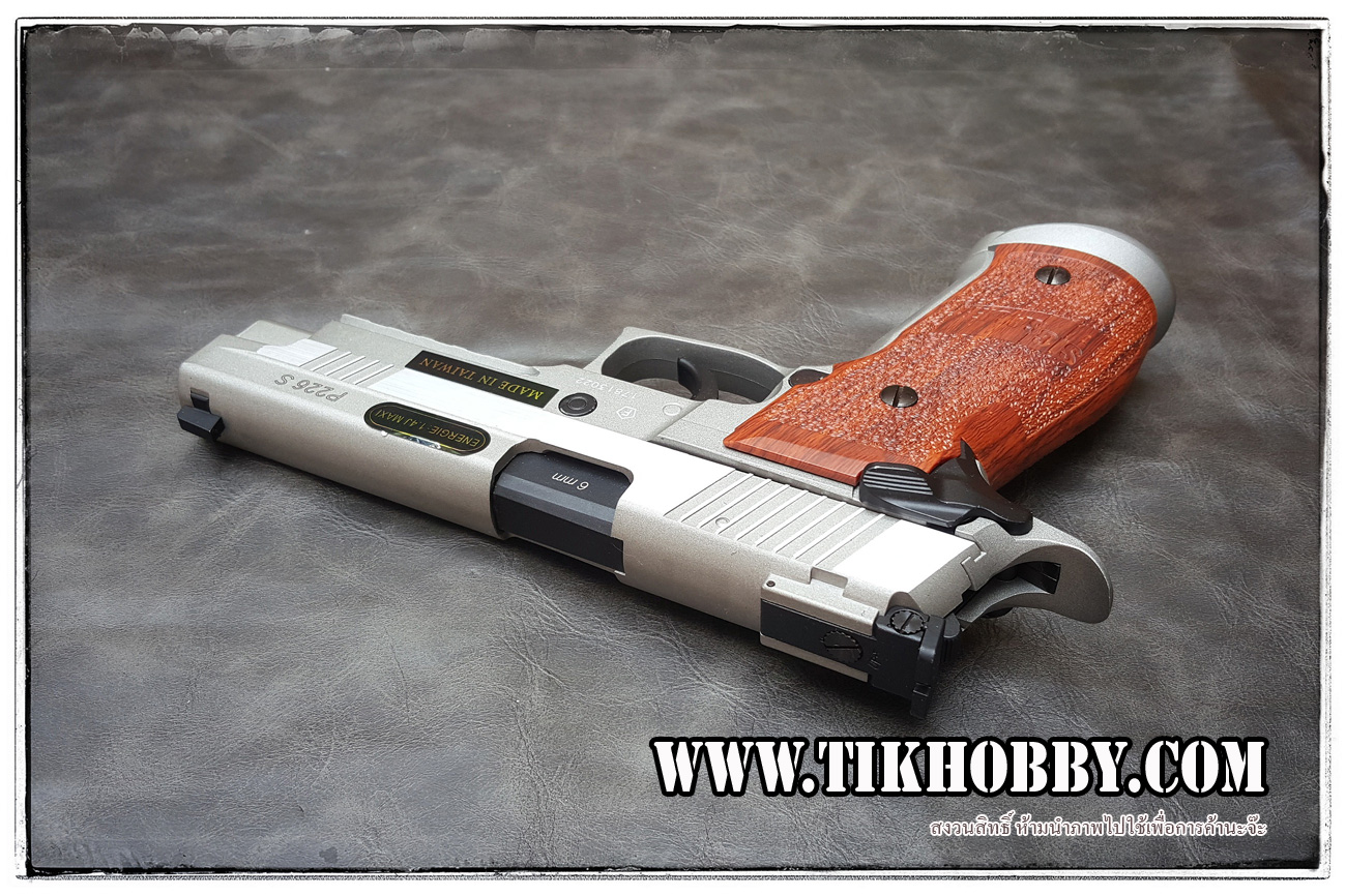 ปืนอัดลม (ปืนระบบแก๊สCo) รุ่น Sig226S X Five CyberGun