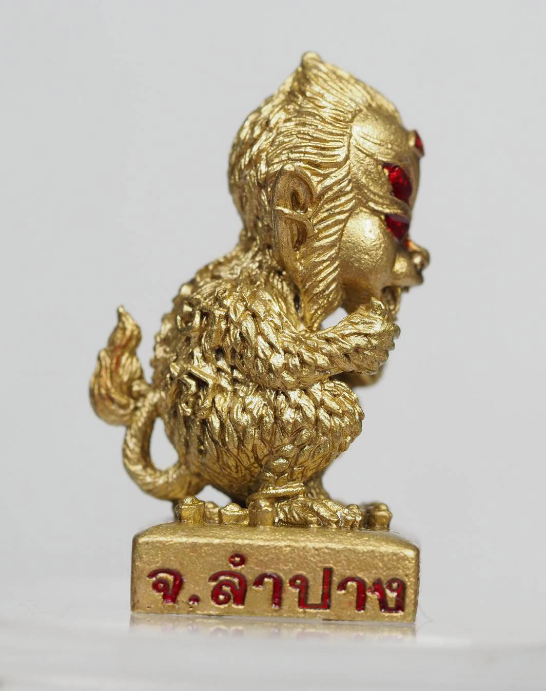 เทพอินทร์แปลง สี่หูห้าตา รุ่นเศรษฐีนำโชค เนื้อทองชนวนพ่นทราย ตาแดง