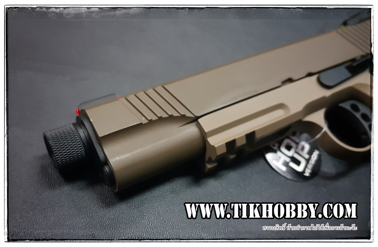 ปืนBB R28 (M1911) Dark Earth จากค่าย Army (มีรีวิว)