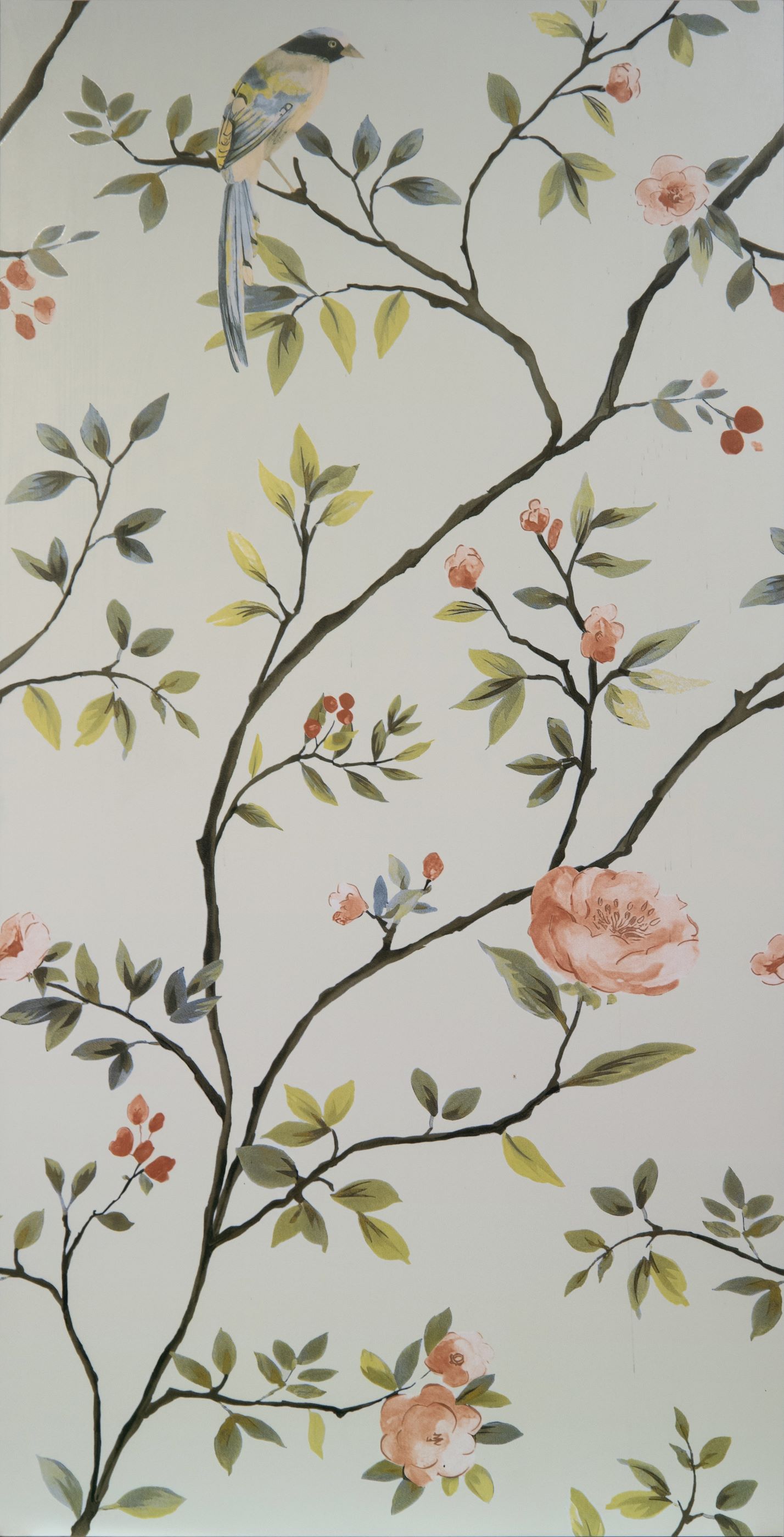 กระเบื้องภาพชุดลายดอกไม้ใบไม้ 60x120cm ฟลอรัลแฟนตาซี11-A (FLORAL FANTASY11-A)