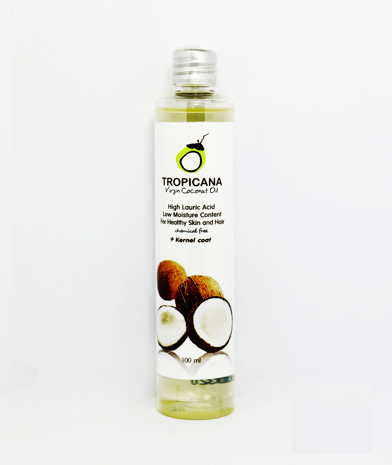 Tropicana oil น้ำมันมะพร้าวสกัดเย็น 100ml