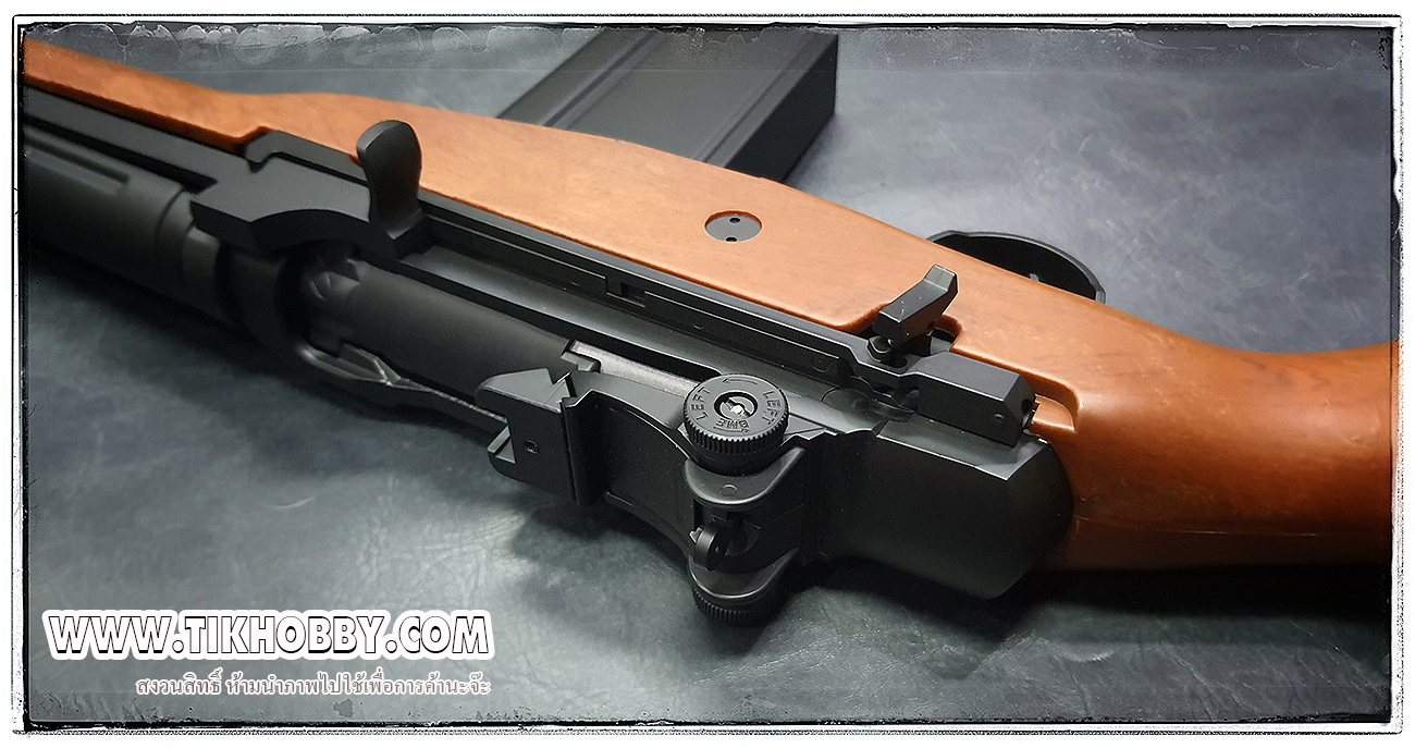 ปืนอัดลม ระบบไฟฟ้า รุ่น M14 ไฟฟ้า จาก Cyma CM032C ไม้เทียม