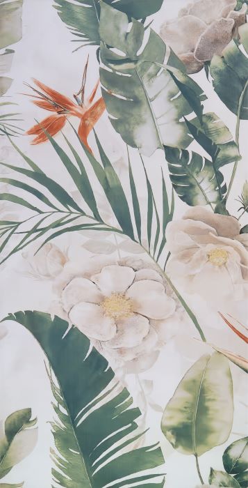 กระเบื้องภาพชุดลายดอกไม้ใบไม้ 60x120cm ทรอปิคอลดรีม10-A (TROPICAL DREAM10-A)