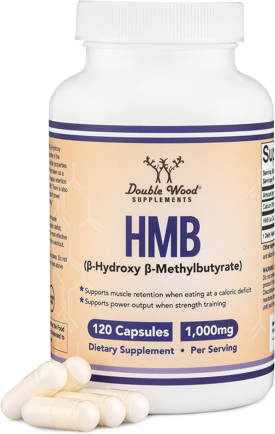 Double Wood HMB 1000 mg 120 caps