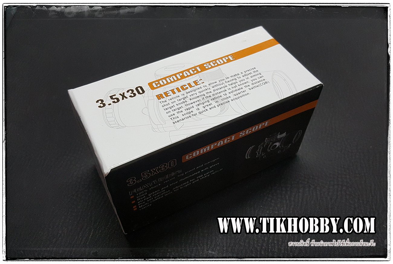 กล้องสโคป Mini Compact 3.5x3 มีไฟ ซูม