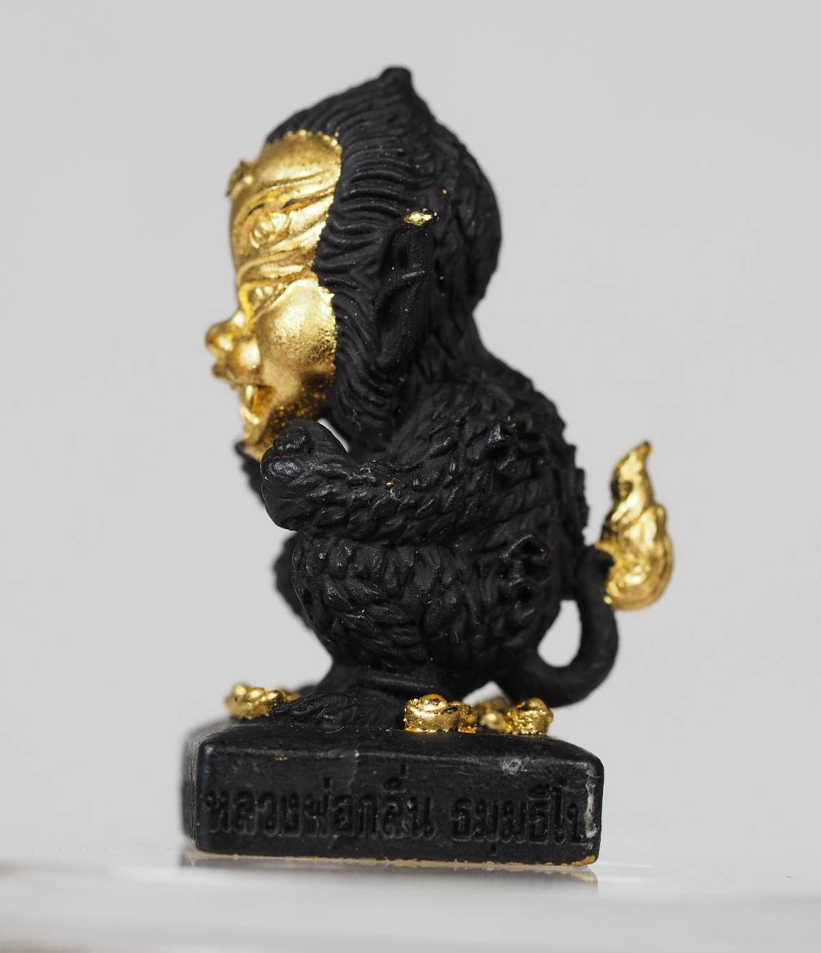 เทพอินทร์แปลง สี่หูห้าตา รุ่นเศรษฐีนำโชค เนื้อโลหะสีดำปิดหน้าทองแท้