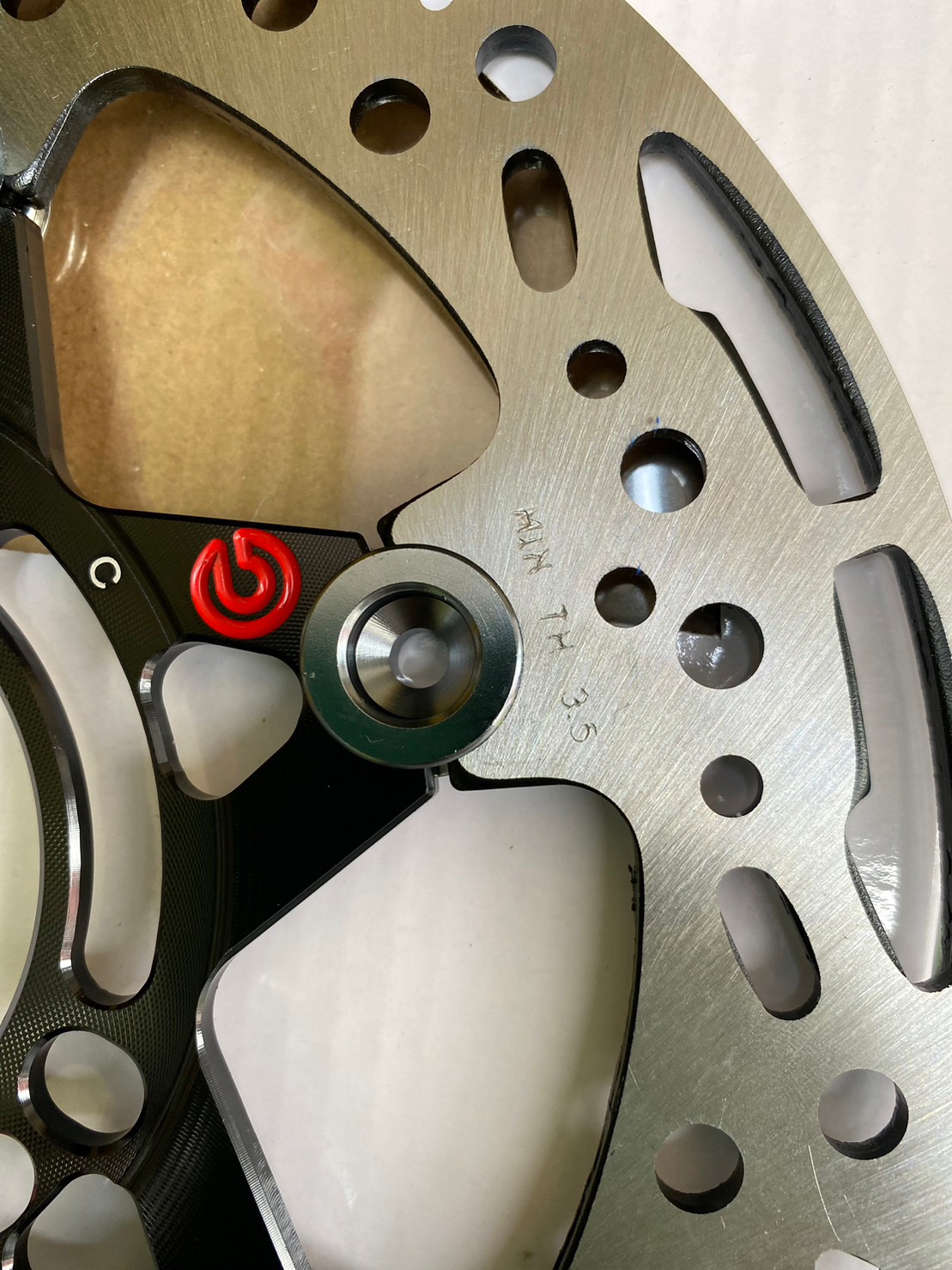 Hot sale 💥 จานลายดาวโบ้ CNC ดำหมุดเทาโลโก้แดง จานเบรค220มิล งาน10A ใส่ PCX / WAVE / DREAM พร้อมส่ง หนา ทนทาน จานดิสก์เบรค จานเวฟ110i จานเวฟ