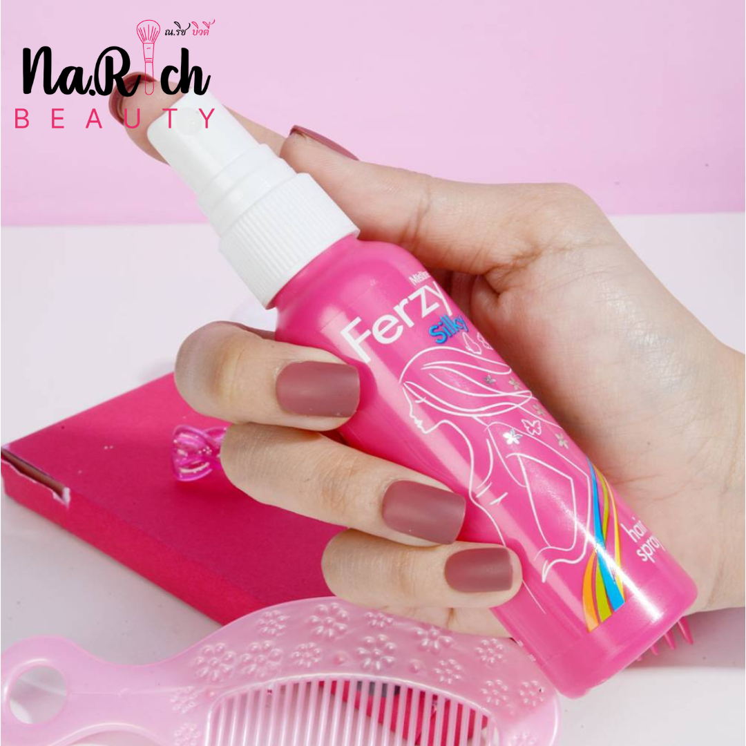 Mistine Ferzy Silky Hair Spray 60 ml.