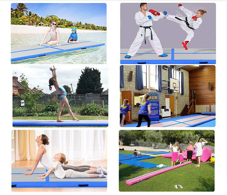 เบาะเทควันโด Taekwondo ขนาด กว้าง 1 เมตร ยาว 3 เมตร หนา 10 cm [gimnastics gymnast tumbled mat air floor rhythmic gymnastics mats Tumbling inflatable air track]