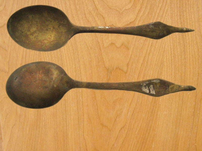 ทัพพีทองเหลือง ก้นหอย (4304)