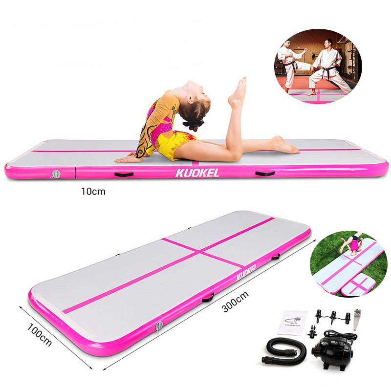 เบาะเทควันโด Taekwondo ขนาด กว้าง 1 เมตร ยาว 3 เมตร หนา 10 cm [gimnastics gymnast tumbled mat air floor rhythmic gymnastics mats Tumbling inflatable air track]
