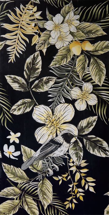 กระเบื้องภาพชุดลายดอกไม้ใบไม้ 60x120cm ทรอปิคอลดรีม8-C (TROPICAL DREAM8-C)
