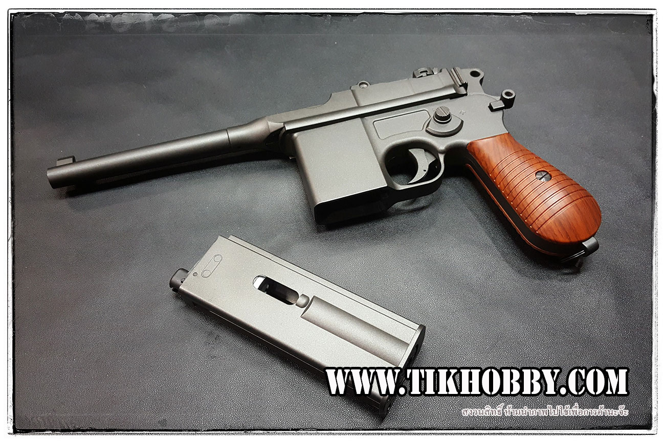 ปืนระบบแก๊สโบลว์แบ๊ค รุ่นM712 สไลด์ดำระบบCo2 KWC