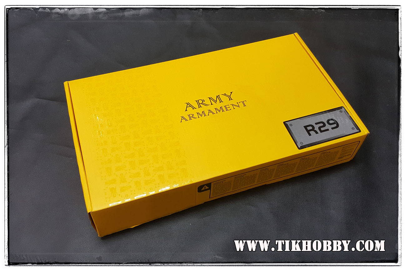 ปืนอัดลม R29 1911 Serries70 GoldCup สีดำ จากค่าย Army
