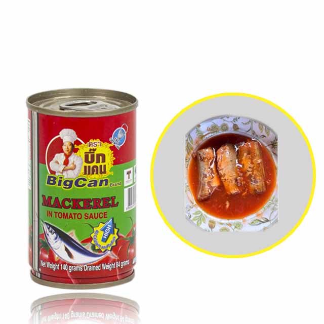Caned fish mackerel size 140 g - Big can