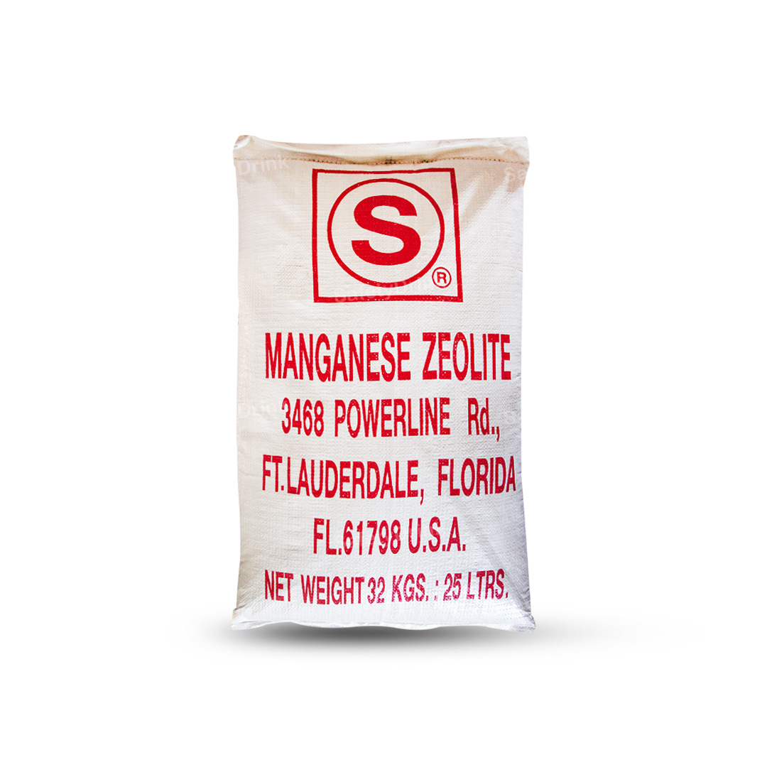 สารกรองน้ำแมงกานิสManganese Zeolite STAR USA 25 ลิตร