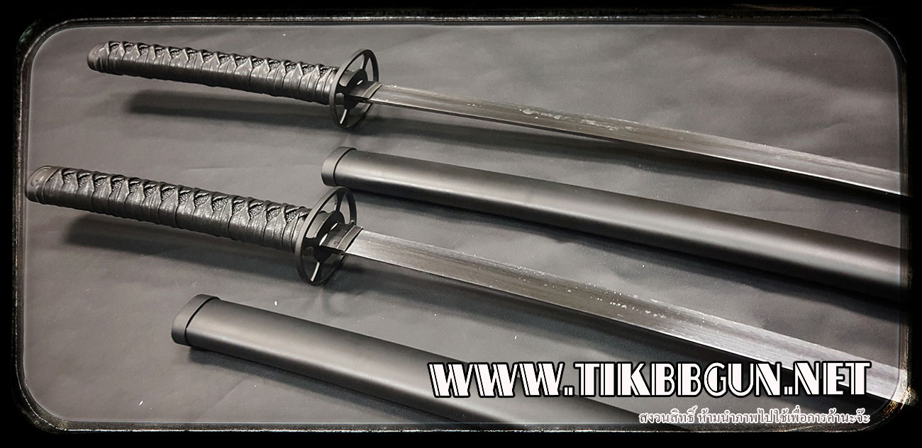 ดาบคู่ เดทพลู ใบเหล็ก ไม่คม