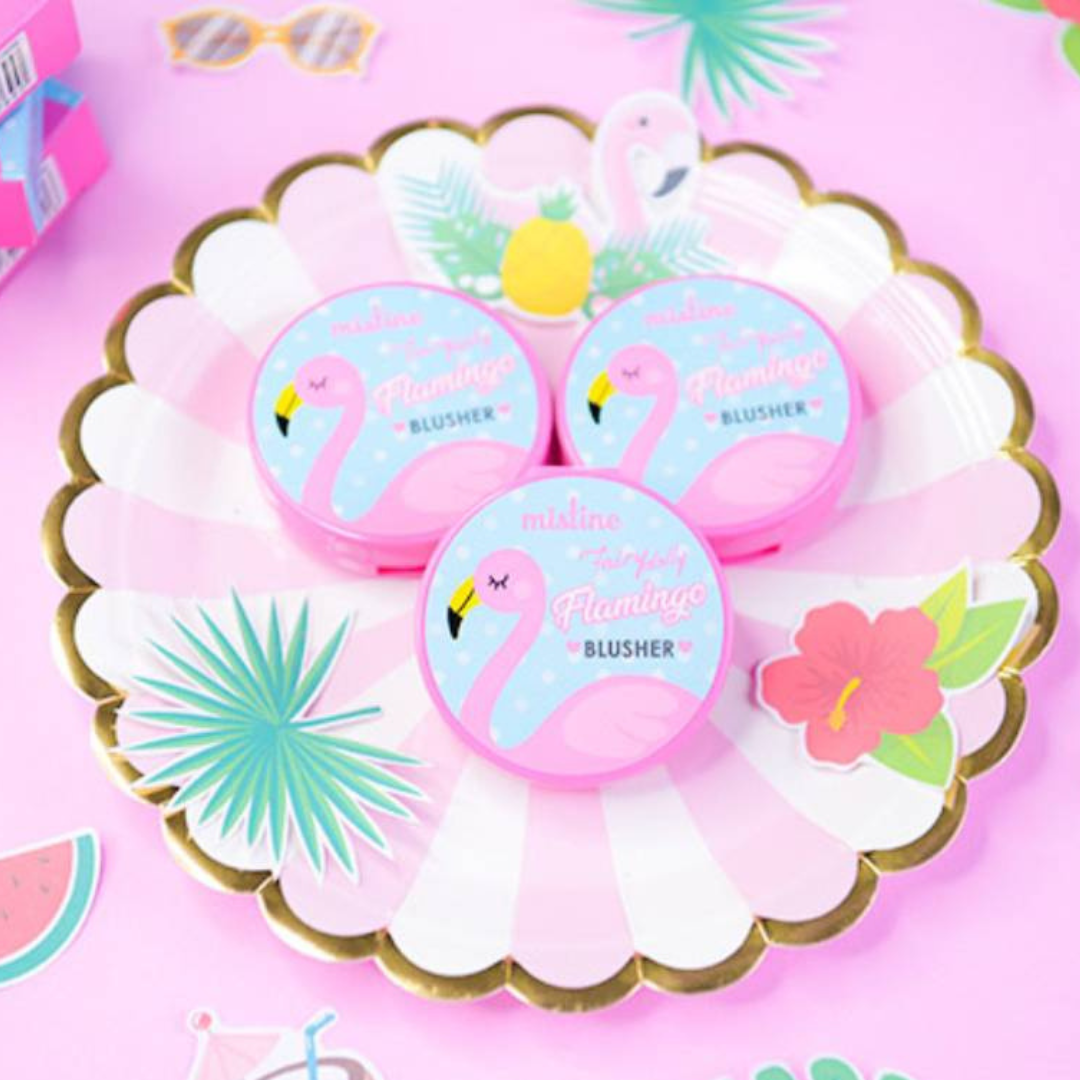 Mistine Fairy Dolly Flamingo Blusher 3g.