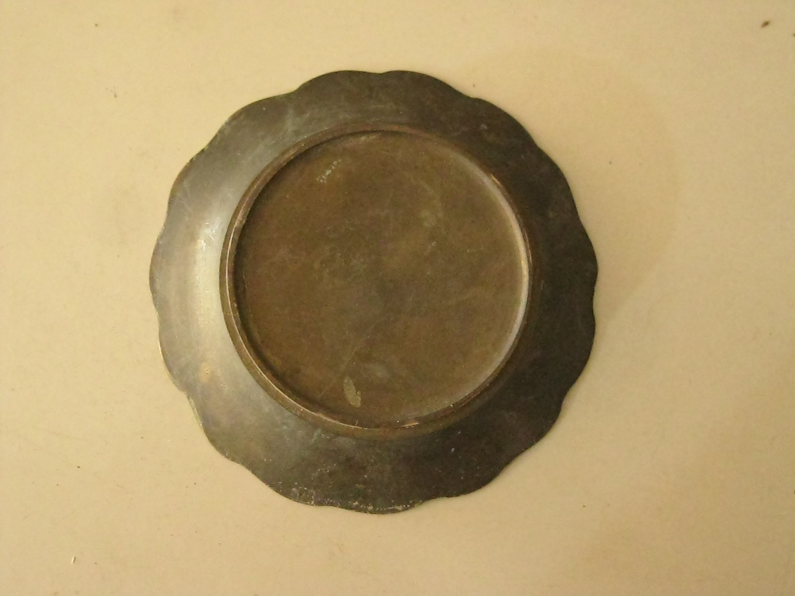 จานรองกระถาง ทองเหลือง (4141)