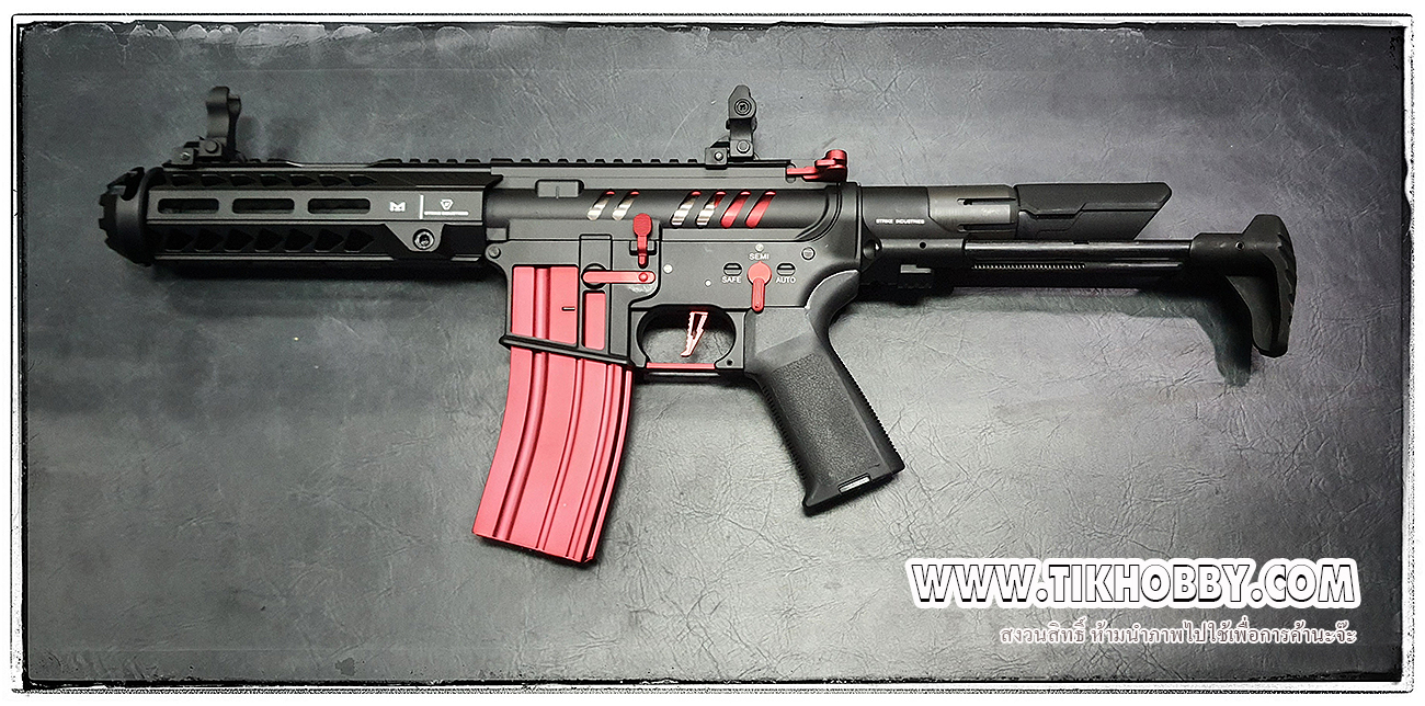 E&C 333-2 S2 RED ปืนอัดลมไฟฟ้า จาก E&C Stirke Industries -GRIDLOK 7" Cookie