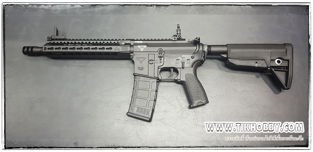 ปืนอัดลม ไฟฟ้า Taran Tactical Innovations TR1 จาก E&C รุ่น 854S KeyMod จากหนังดัง John Wick (Gen2)