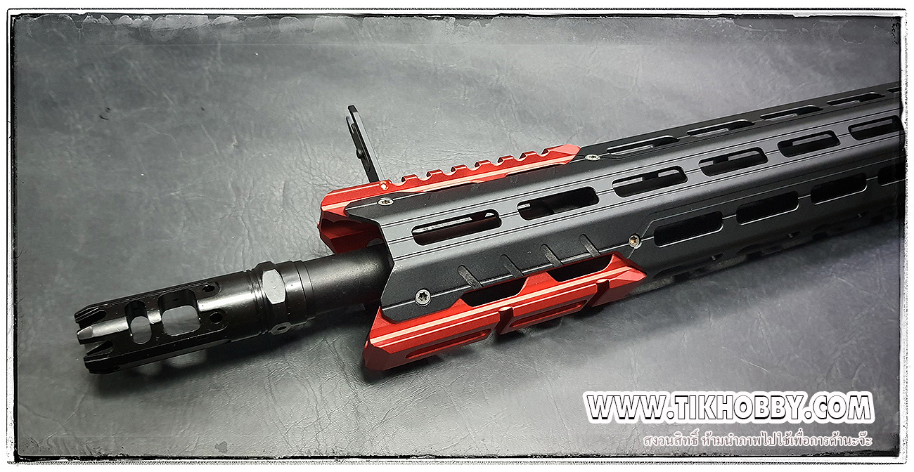 E&C 339 S2 RED ปืนอัดลมไฟฟ้า จาก E&C Stirke Industries -GRIDLOK 15"