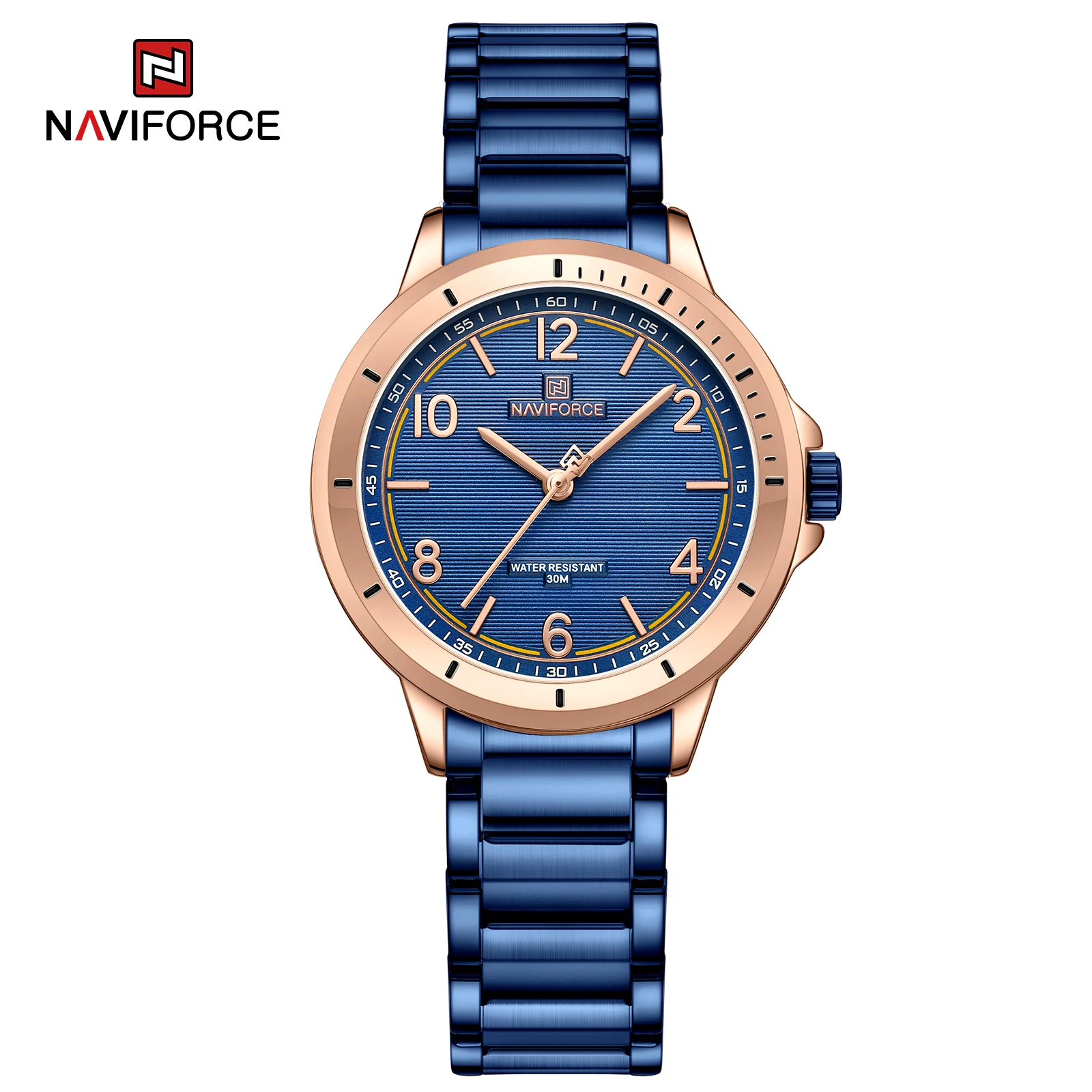 นาฬิกา Naviforce รุ่น NF5021 BU ของแท้ รับประกันศูนย์ 1 ปี ส่งพร้อมกล่อง และใบรับประกันศูนย์ ราคาถูกที่สุด